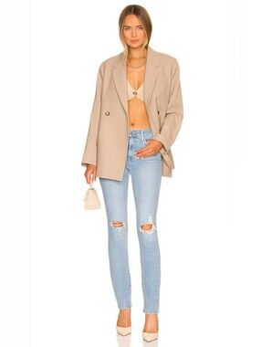 LEVI'S 724 High Rise Straight in Mind My Business Size 24 NWT